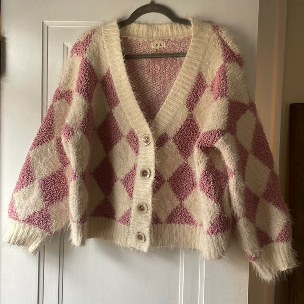 POL Sweater | Cat Lady Sweater | Fuzzy Sweater | Size S